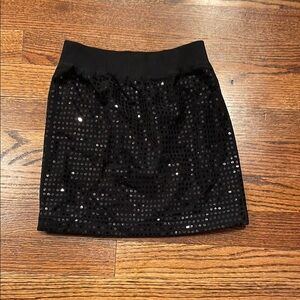 Malibu Sugar Tween size (7-14) one size. Sequin Skirt. Stretchy